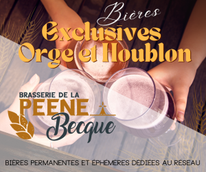 Découvrez nos bières exclusives brassées à Sainte Marie Cappel